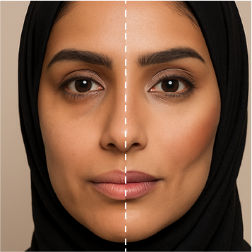 Monaya Shape & Glow Face Palette, 8 Shades, OSL-HC001