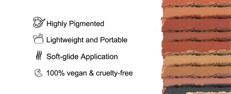 Monaya Pure Color Eyeshadow Palette, 20 Shades, OSL-Y001