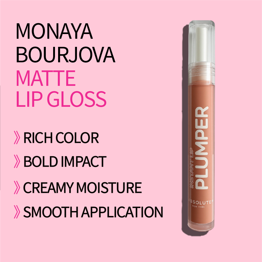 Monaya Instant Lip Plumper Gloss, 6 Shades, Volumizing & Hydrating,OSL-G007, 4.5ml