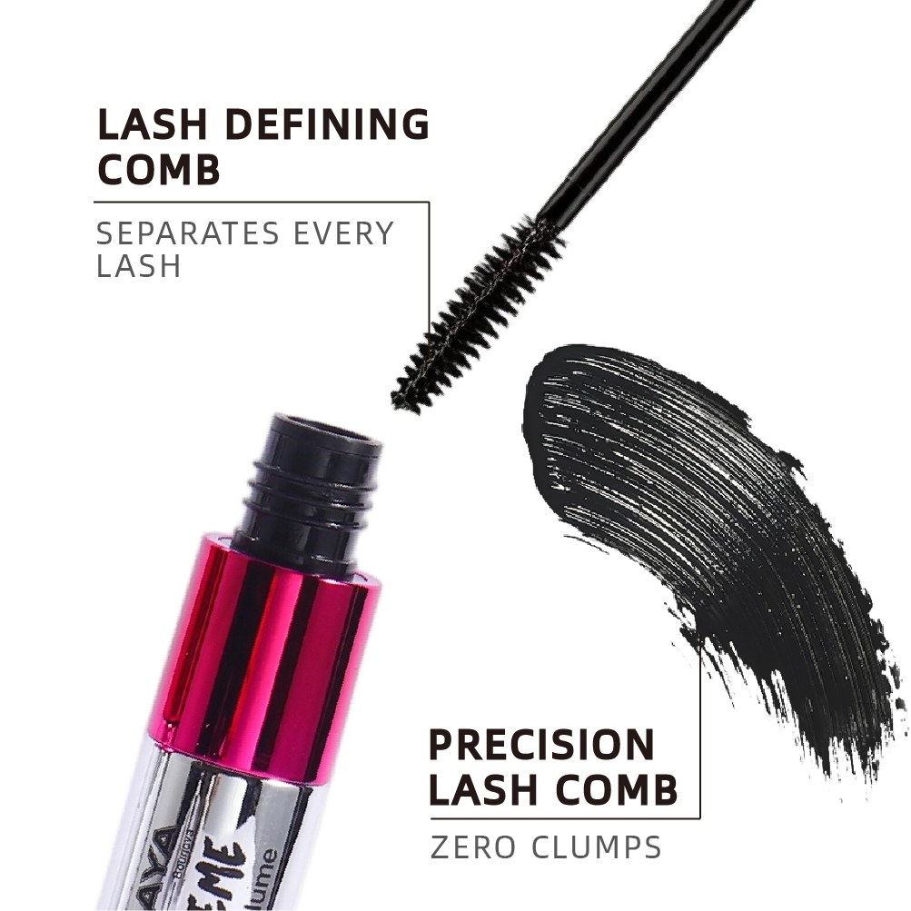 Monaya Extreme Volume Mascara, Long-Stay, Zero Clumps, M007