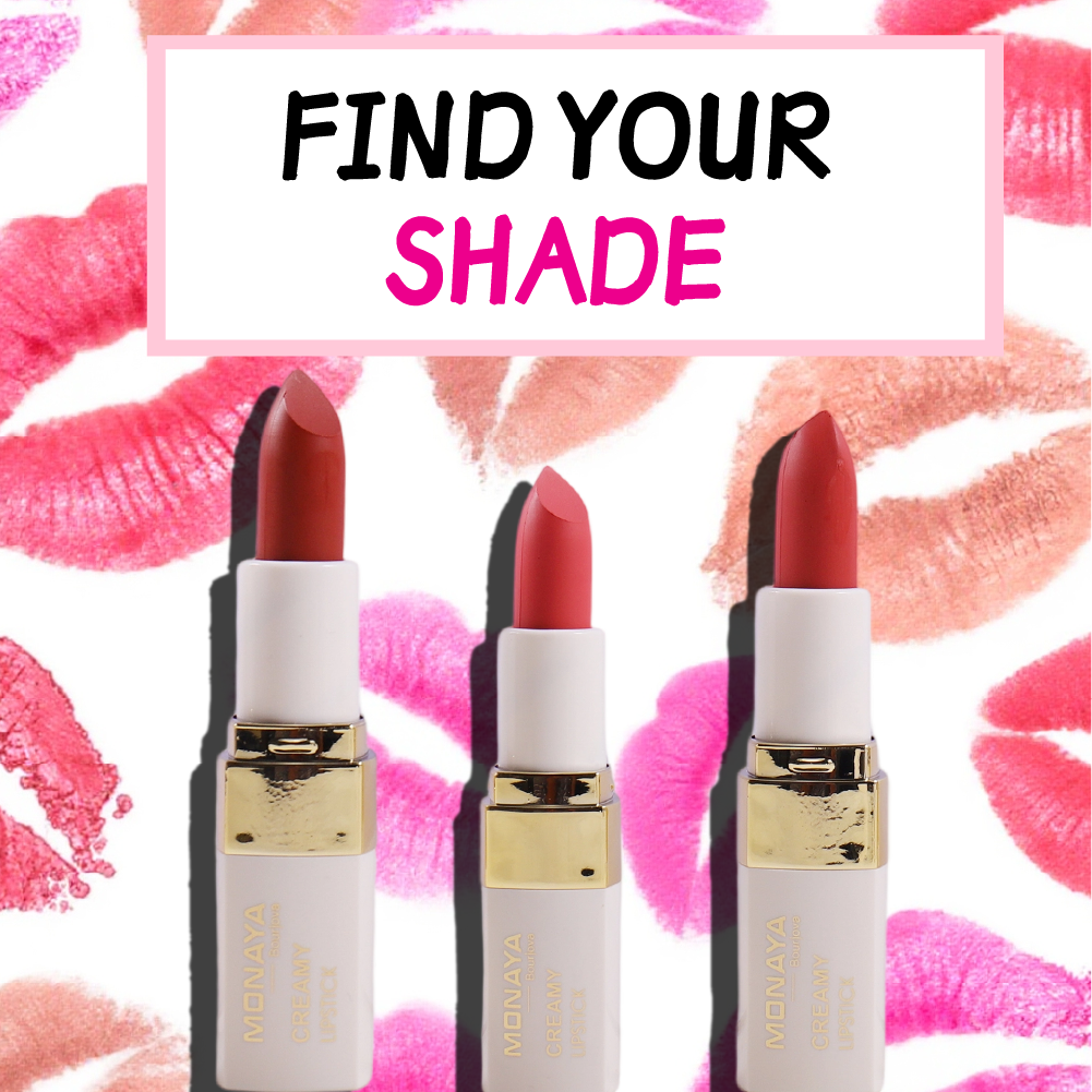 Monaya Creamy Matte Lipstick, High Coverage, 12Shades, OSL-L010