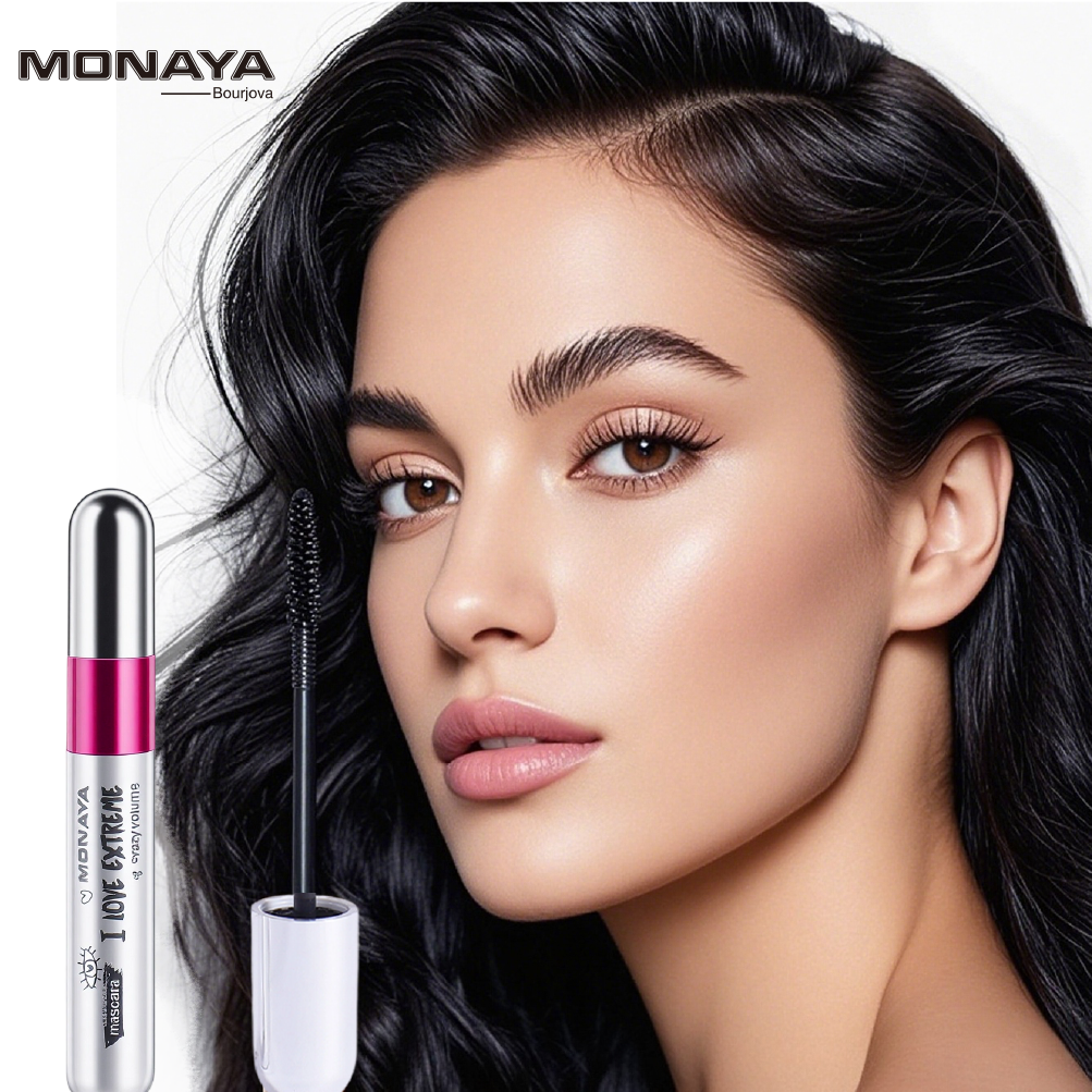 Monaya Extreme Volume Mascara, Long-Stay, Zero Clumps, M007
