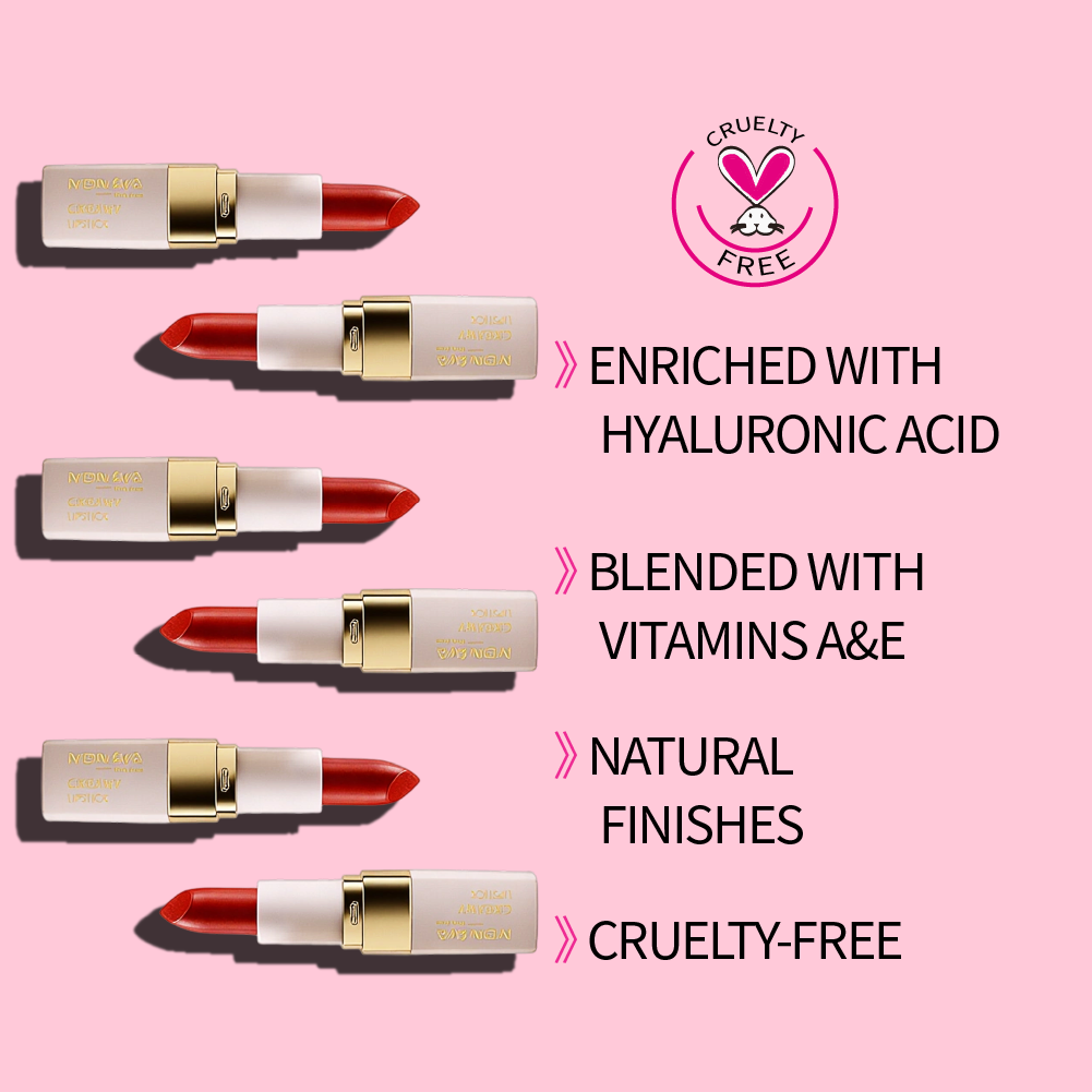 Monaya Creamy Matte Lipstick, High Coverage, 12Shades, OSL-L010