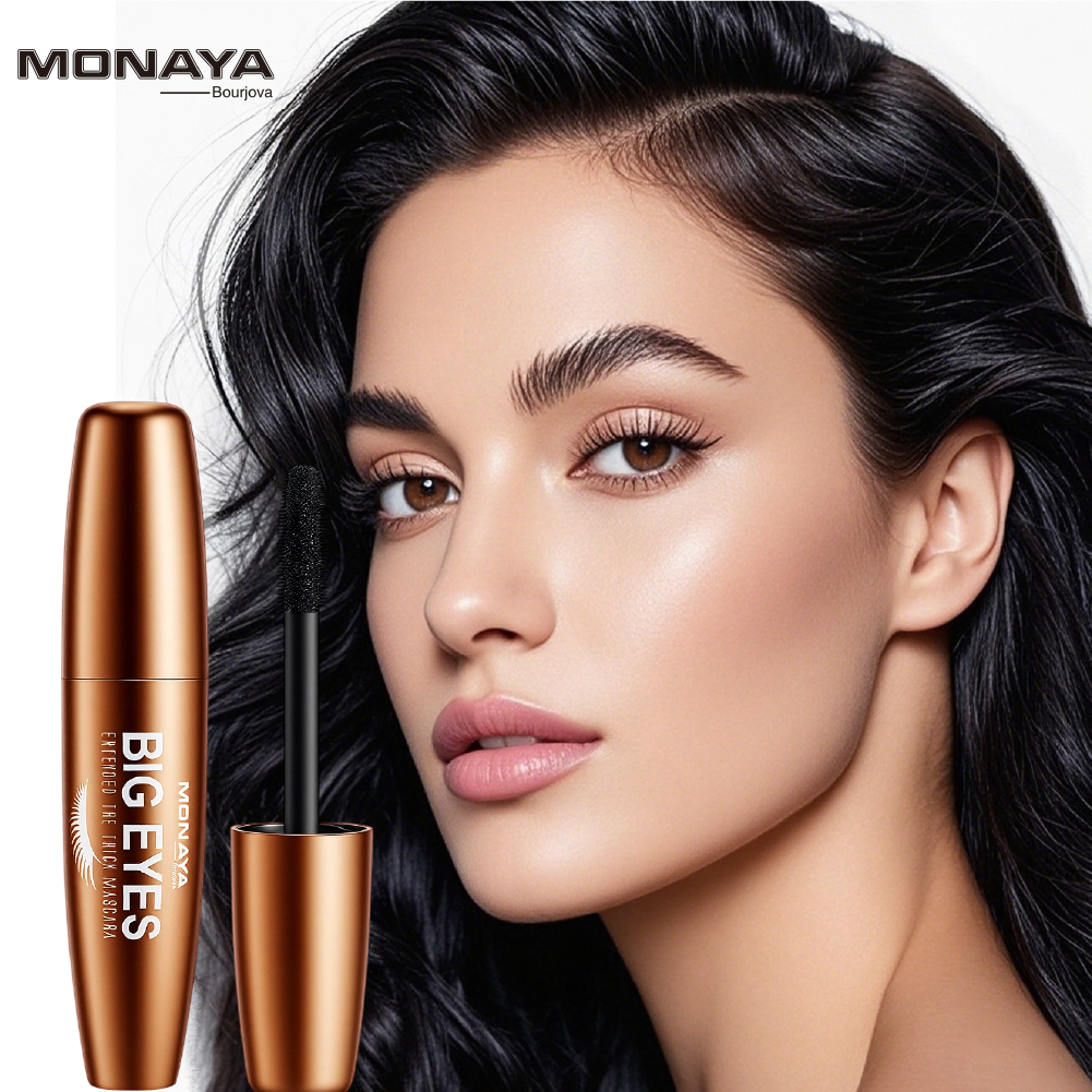 Monaya Big Eyes Thick Mascara, Volumizing & Lengthening, OSL-M011, 13ml