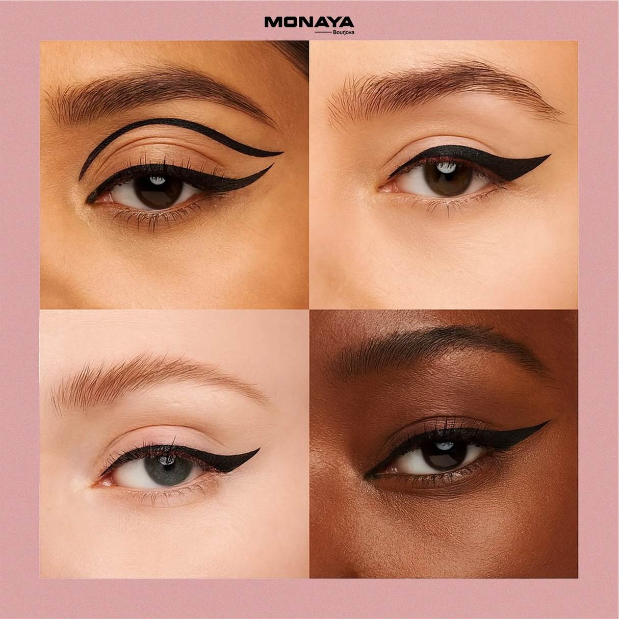 Liquid Eyeliner – Waterproof, Smudge-Proof, Long-Lasting Eyeliner - N010