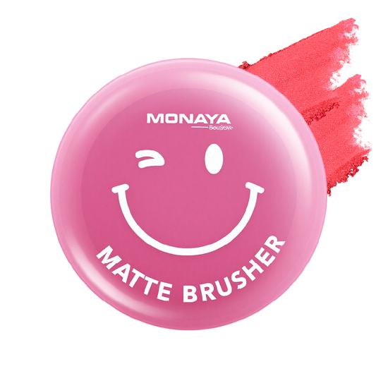 Monaya Velvet Touch Matte Blush,6 Shades,OSL-B003