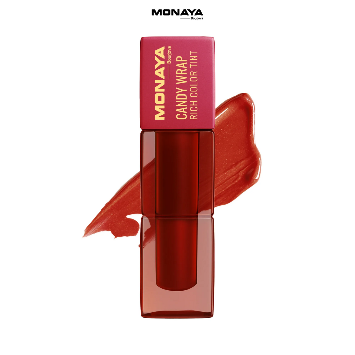 Monaya G014 Rich Color Lip Tint – Long-Lasting, Lightweight, Smudge-Proof, Moisturizing Lip Stain, Lip Care, Cruelty-Free Makeup