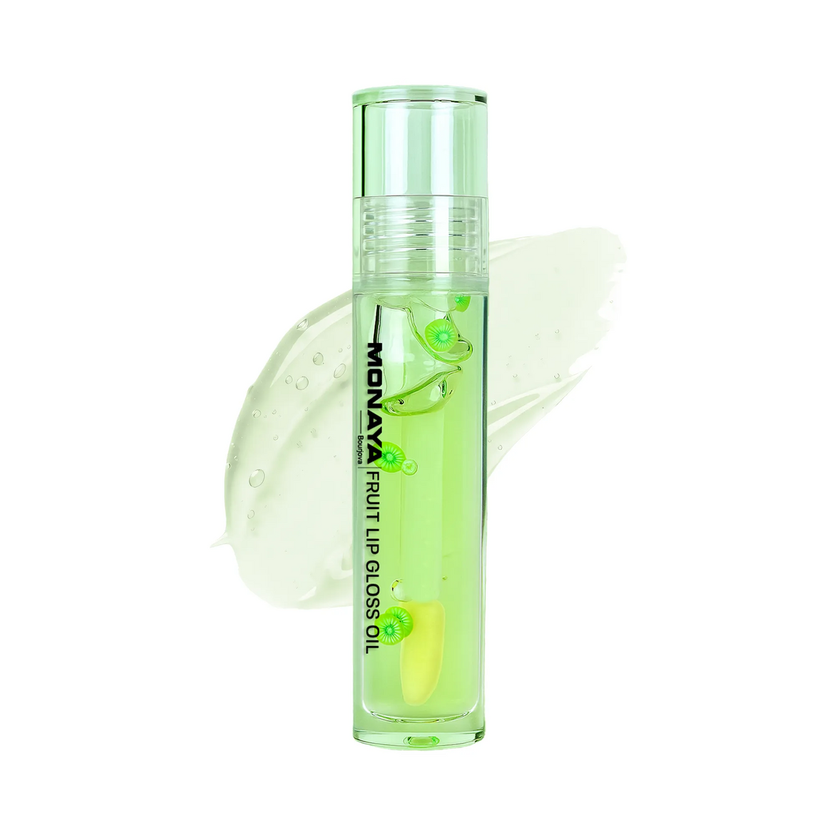 Monaya LO002 Fruit Lip Gloss, Natural Glossy Finish, Nourishing Lip Oil for Soft & Shiny Lips, Hydrating, Non-Sticky, Long-Lasting Moisture, Fruity Scent Lip Care
