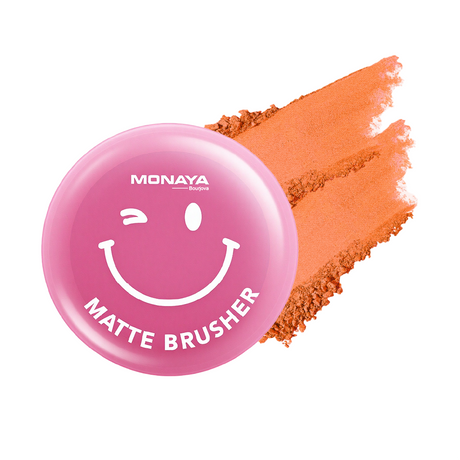 Monaya Velvet Touch Matte Blush,6 Shades,OSL-B003