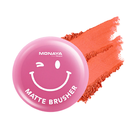 Monaya Velvet Touch Matte Blush,6 Shades,OSL-B003