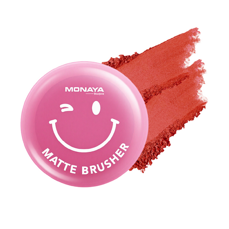 Monaya Velvet Touch Matte Blush,6 Shades,OSL-B003