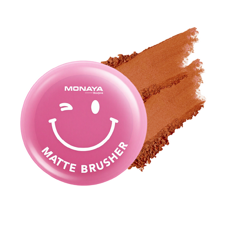 Monaya Velvet Touch Matte Blush,6 Shades,OSL-B003