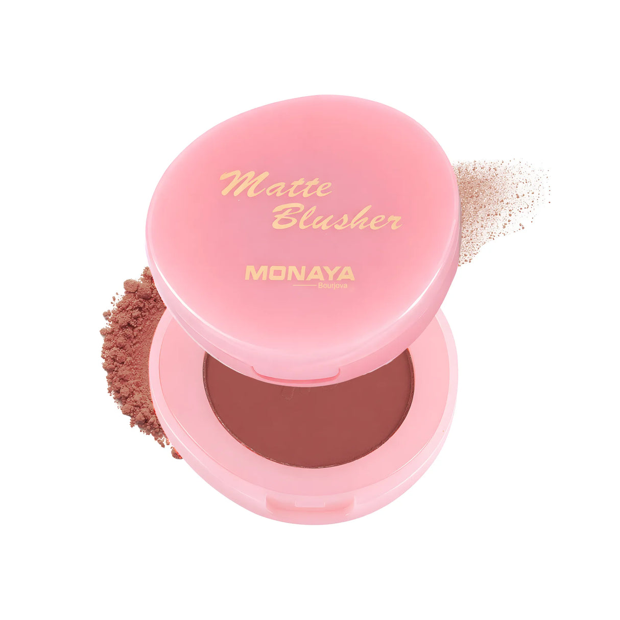 Soft Matte Powder Blush – Natural Matte Finish, Buildable Coverage, Long-Lasting - B007
