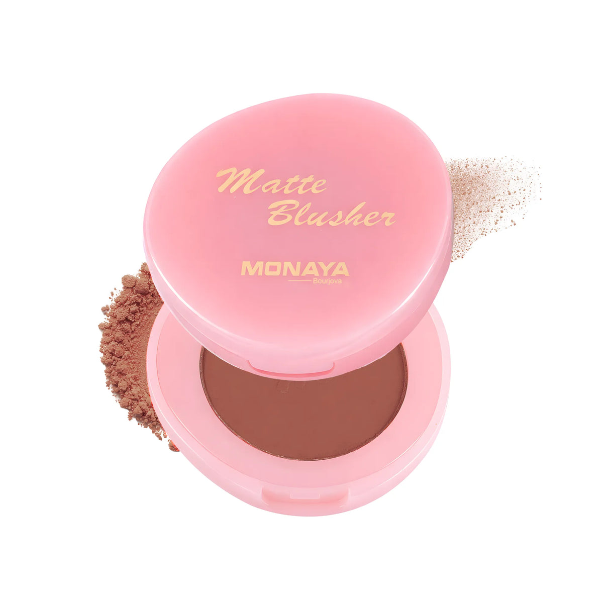 Soft Matte Powder Blush – Natural Matte Finish, Buildable Coverage, Long-Lasting - B007