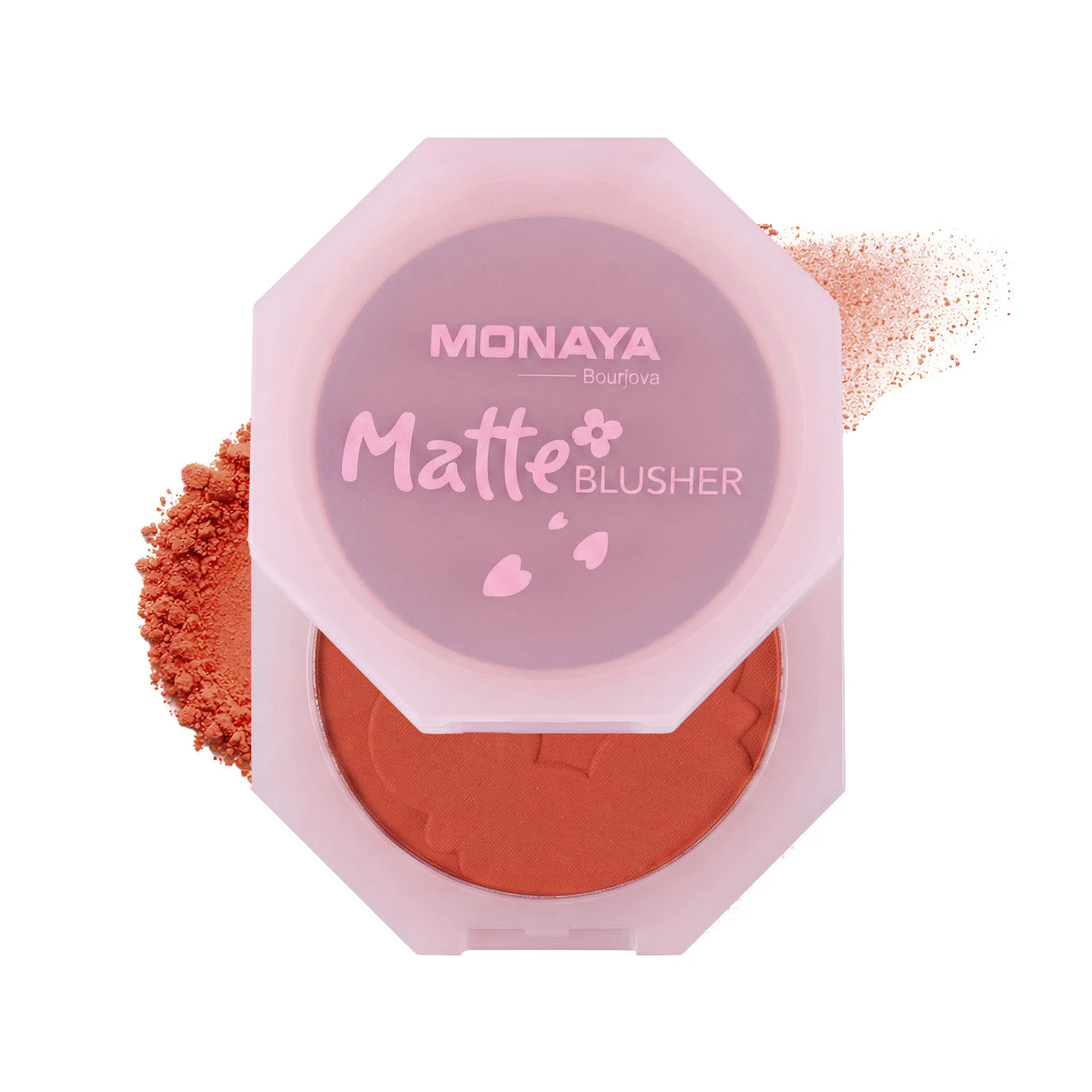 Matte Blusher – Face Blush Palette, Natural Matte Finish, Smooth Blendable Powder, Buildable Color, Long-Lasting, Vegan & Cruelty-Free - B010