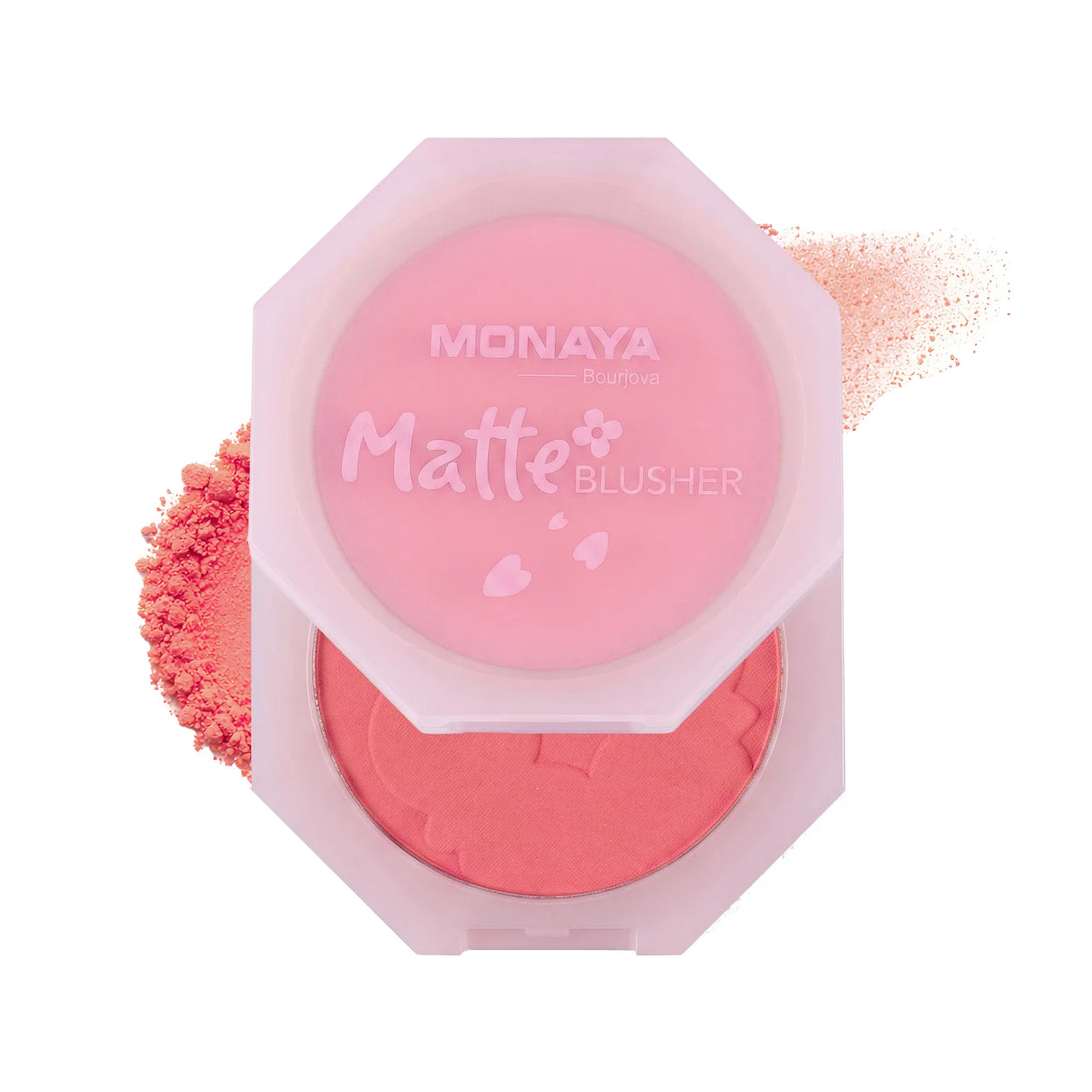 Matte Blusher – Face Blush Palette, Natural Matte Finish, Smooth Blendable Powder, Buildable Color, Long-Lasting, Vegan & Cruelty-Free - B010