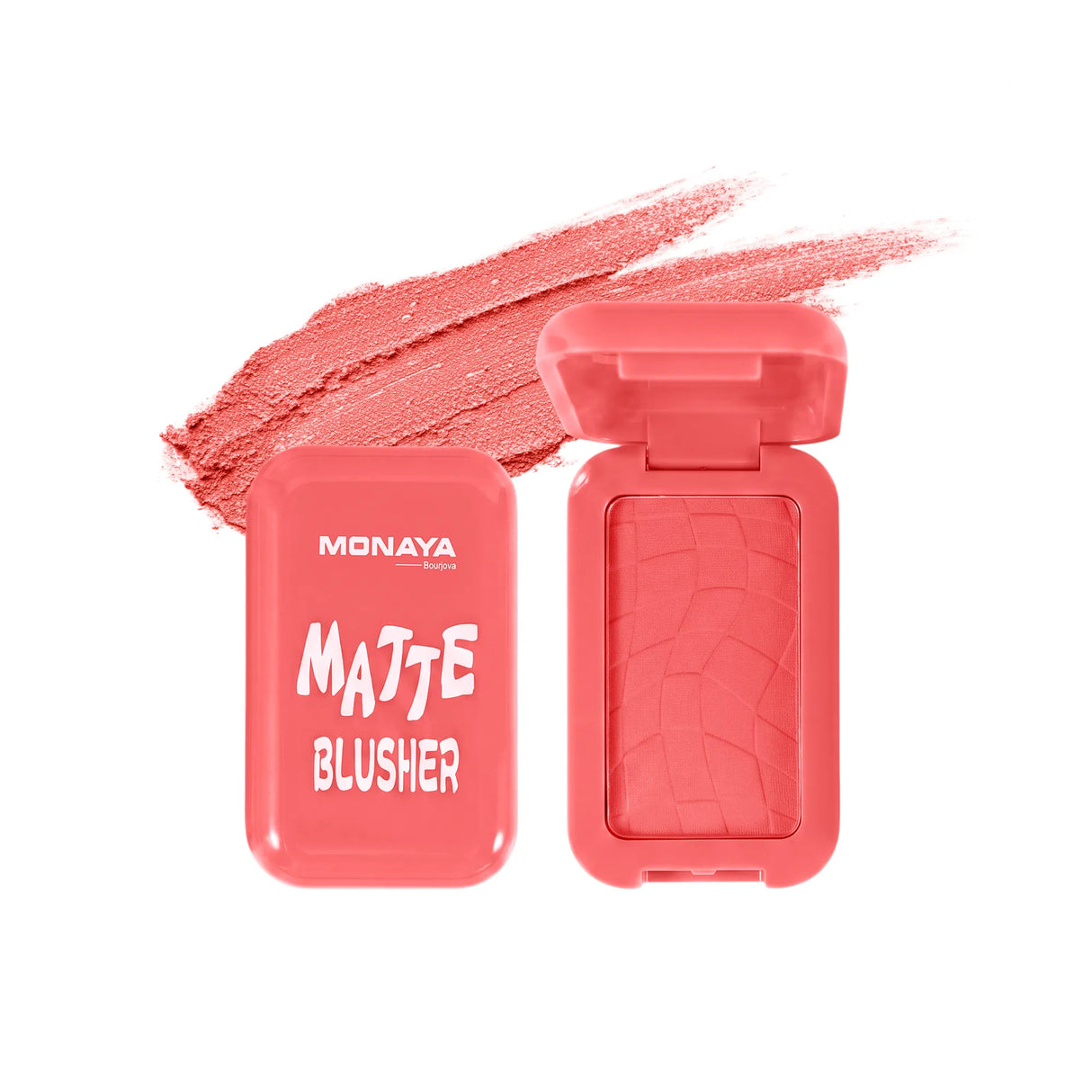 Matte Blusher – Powder Blush Palette, Natural Matte Finish, Smooth Blendable Formula, Buildable Color, Long-Lasting, Vegan & Cruelty-Free - B012