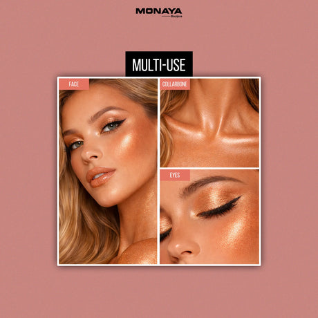 Bronzer Contour Drops – Liquid Face Contour for Sculpted & Sun-Kissed Look, Long-Lasting - BHC003-C03