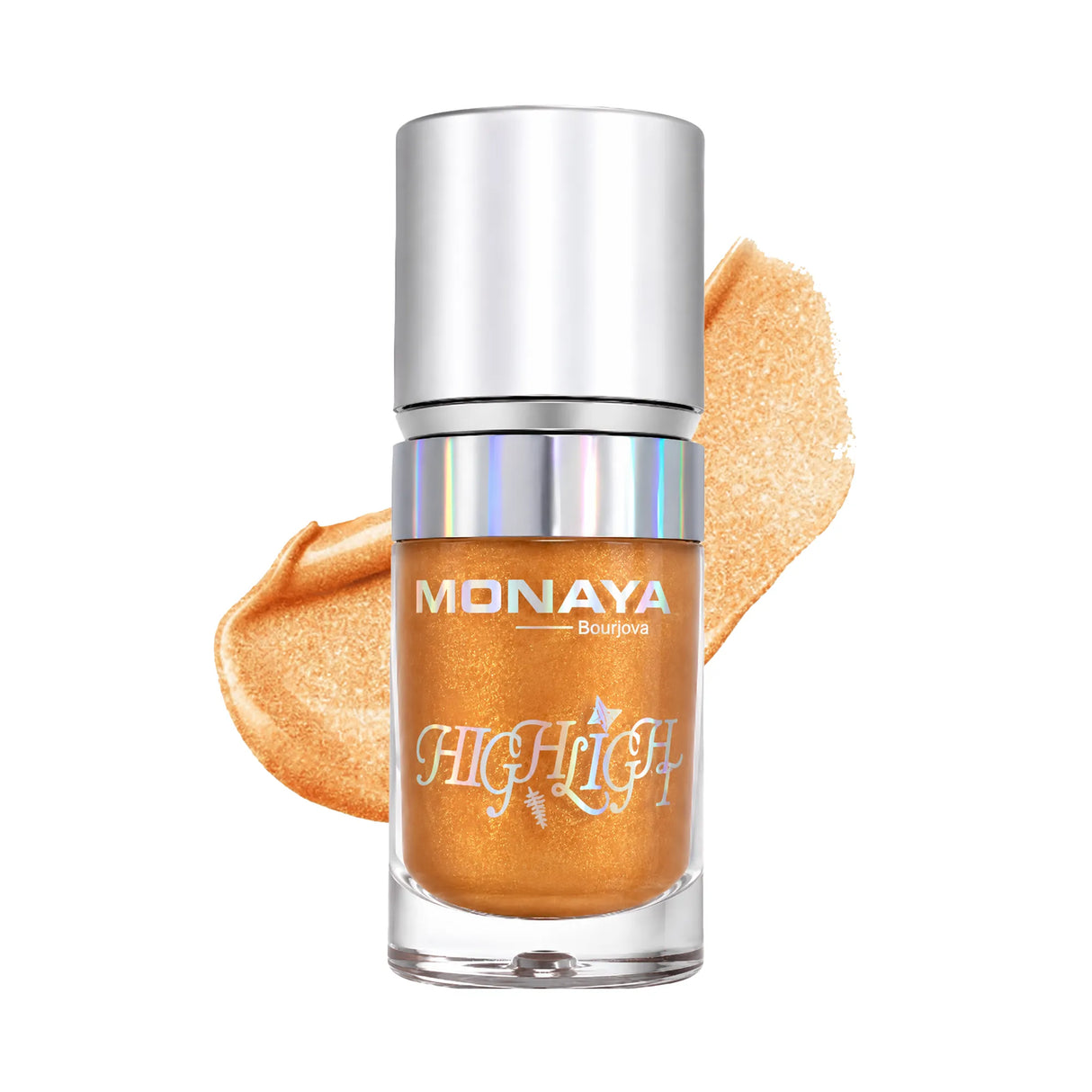 Liquid Highlighter – Radiant Glow Illuminator for Face, Buildable Shimmer Finish, Lightweight Blendable Formula, Long-Lasting Luminous Effect, Vegan & Cruelty-Free - BHC004-H02