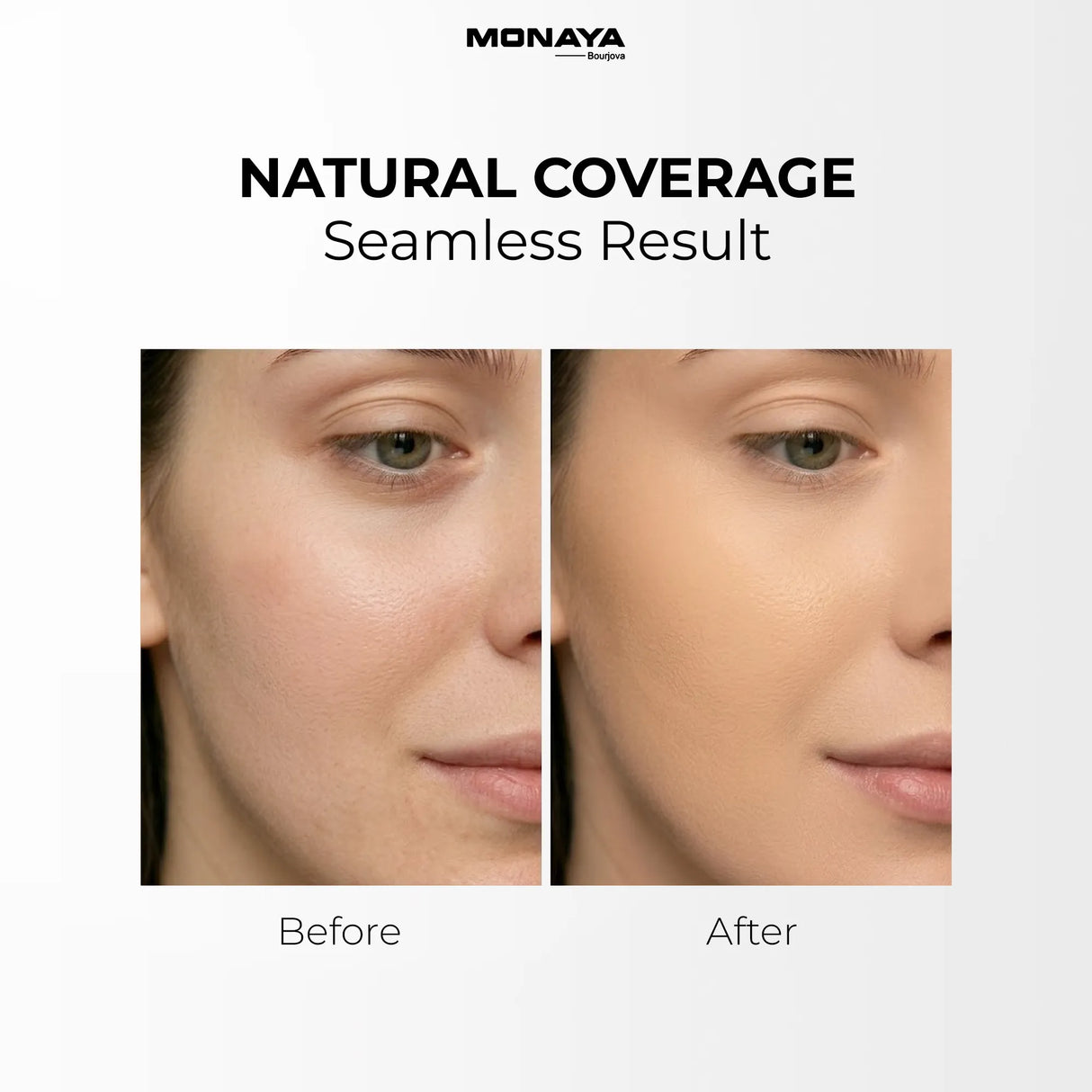 Full Cover Concealer – High Coverage Concealer for Dark Circles & Imperfections, Long-Lasting, Lightweight - C004
