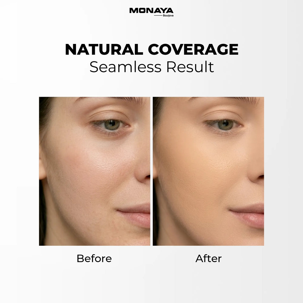Full Cover Concealer – Long-Wear Matte Finish Liquid Concealer for Dark Circles & Blemishes – Waterproof, Crease-Proof & Vegan Formula - C005