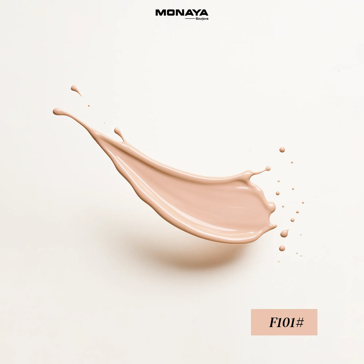 Perfect Matte Foundation, Oil-Free, Long-Lasting - 6 Shades - F001