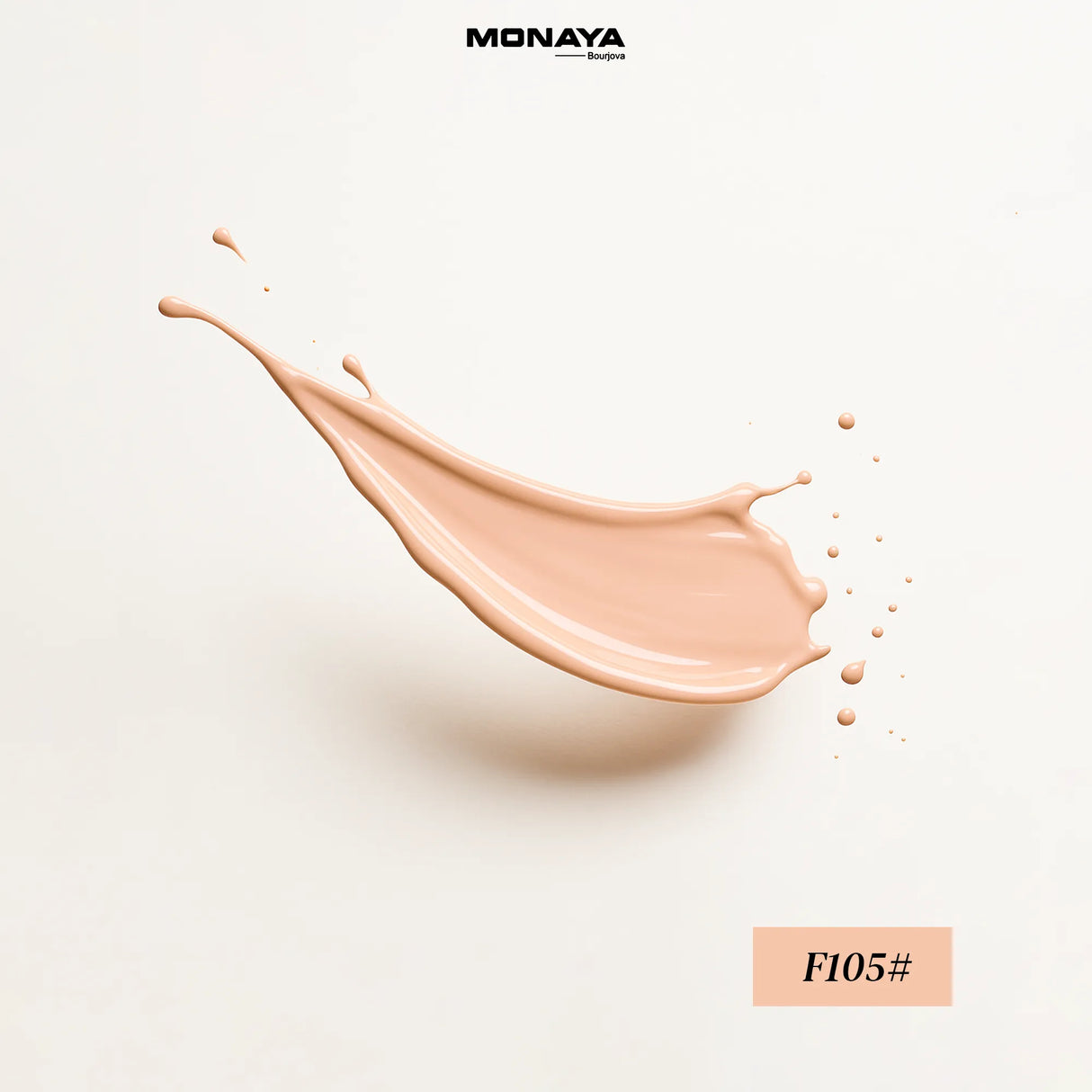 Perfect Matte Foundation, Oil-Free, Long-Lasting - 6 Shades - F001