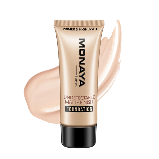 Monaya Perfect Matte Liquid Foundation, Full Coverage, 6 Shades, OSL-F002 (30ml)