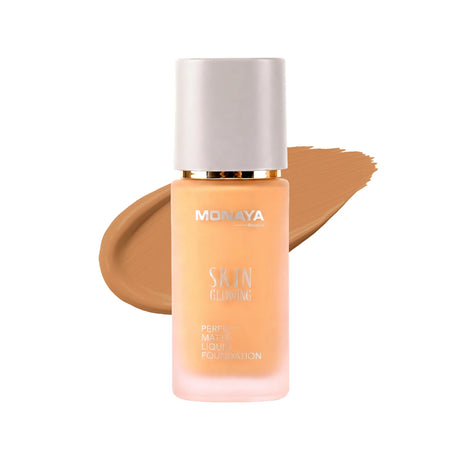 Perfect Matte Liquid Foundation – Lightweight Blendable Formula Comfortable on Skin –F006