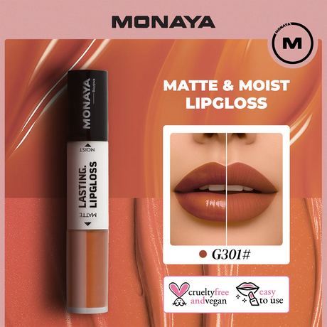 Velvet Touch Matte & Moist Lip Gloss, 12 Shades - G005