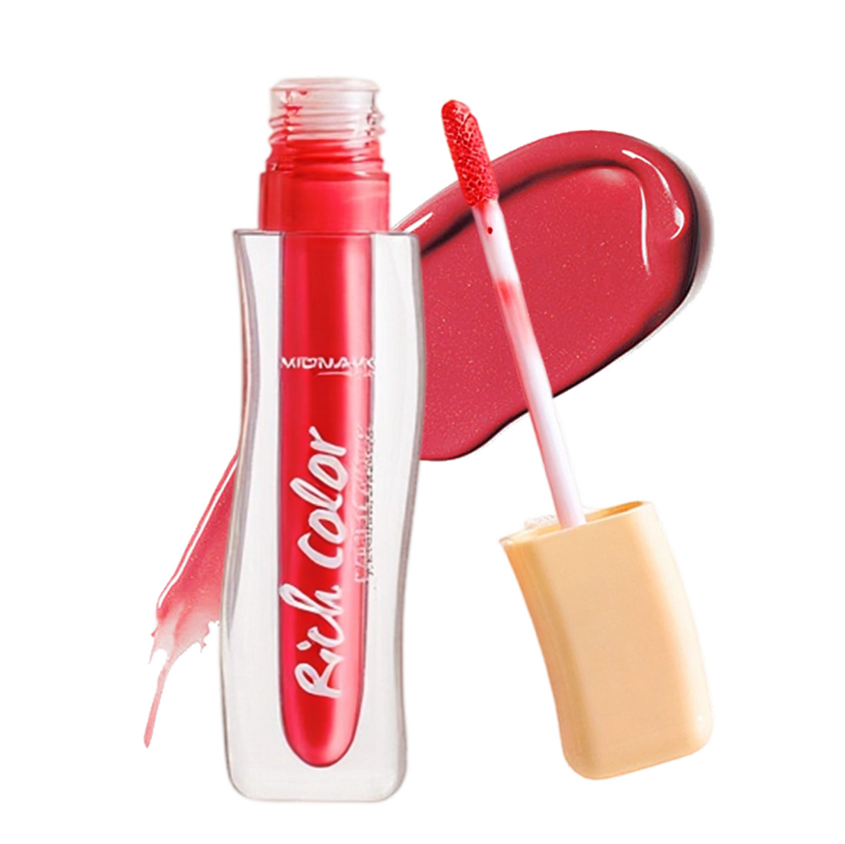 Monaya Candy Wrap Rich Color Lip Gloss, 12 Shades, OSL-G009