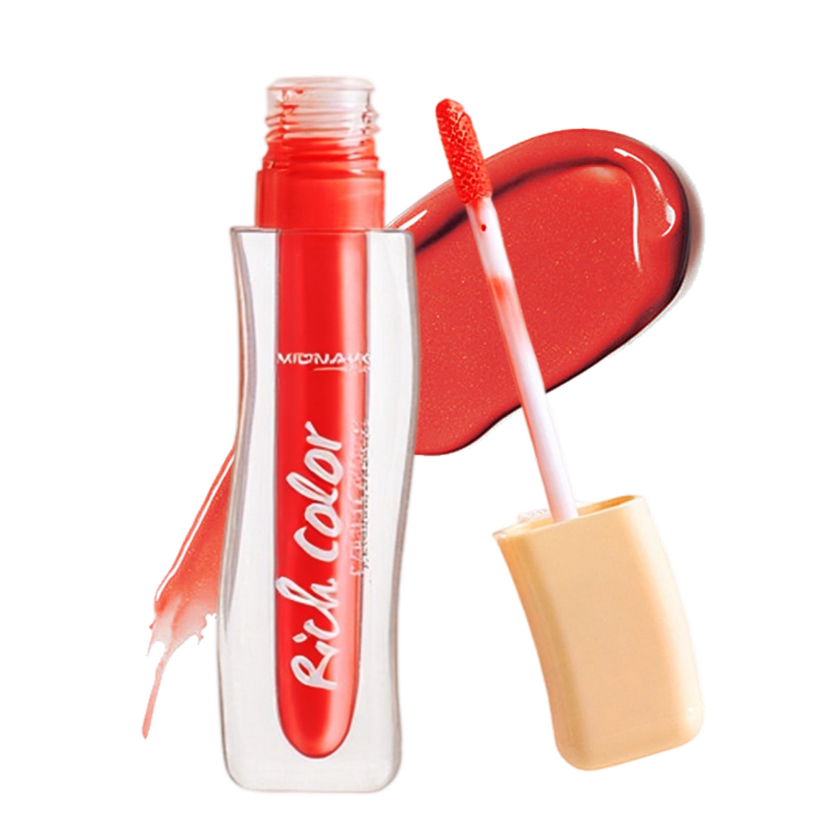 Monaya Candy Wrap Rich Color Lip Gloss, 12 Shades, OSL-G009