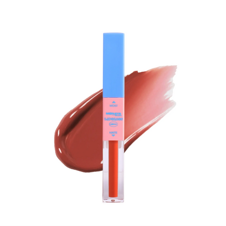 Velvet Touch Matte Lip Gloss, Rich Matte Finish, Long-Lasting - 12 Shades - G010