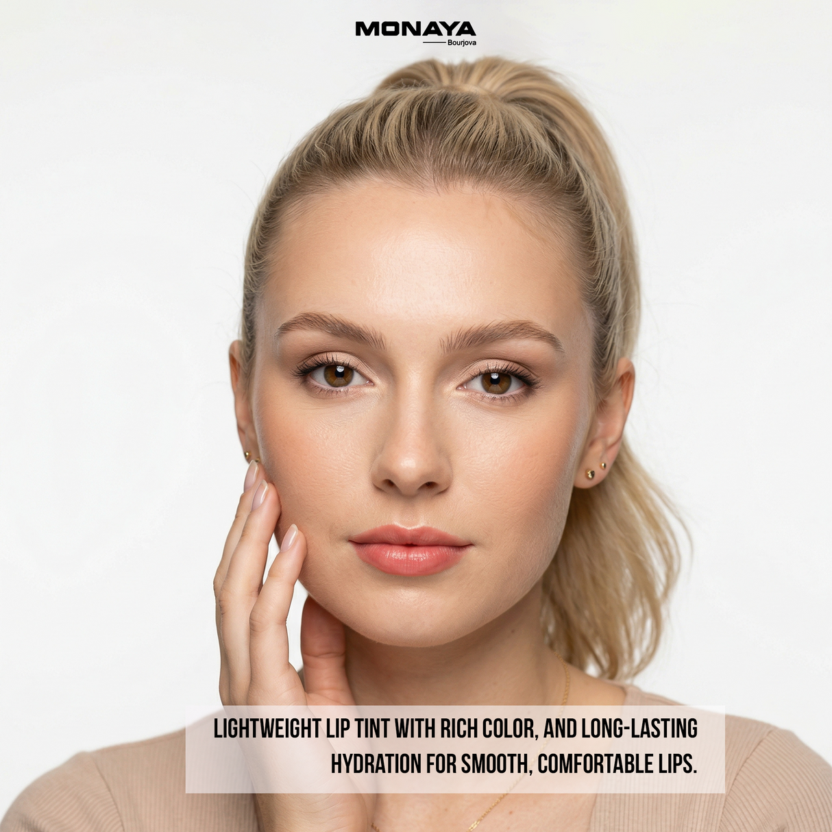 Long Wear Colored Lip Tint – Lightweight Buildable Coverage, Natural Finish, Smudge-Proof, Vegan & Cruelty-Free Lip Tint - G019