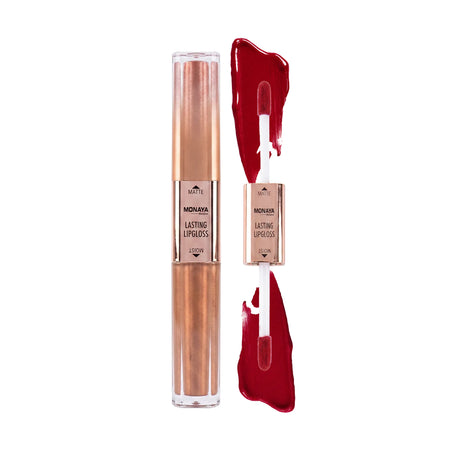 Lasting Lip Gloss – 6 Shades High-Shine Non-Sticky Lipgloss | Long-Lasting Hydrating Formula for Smooth Glossy Lips - G030