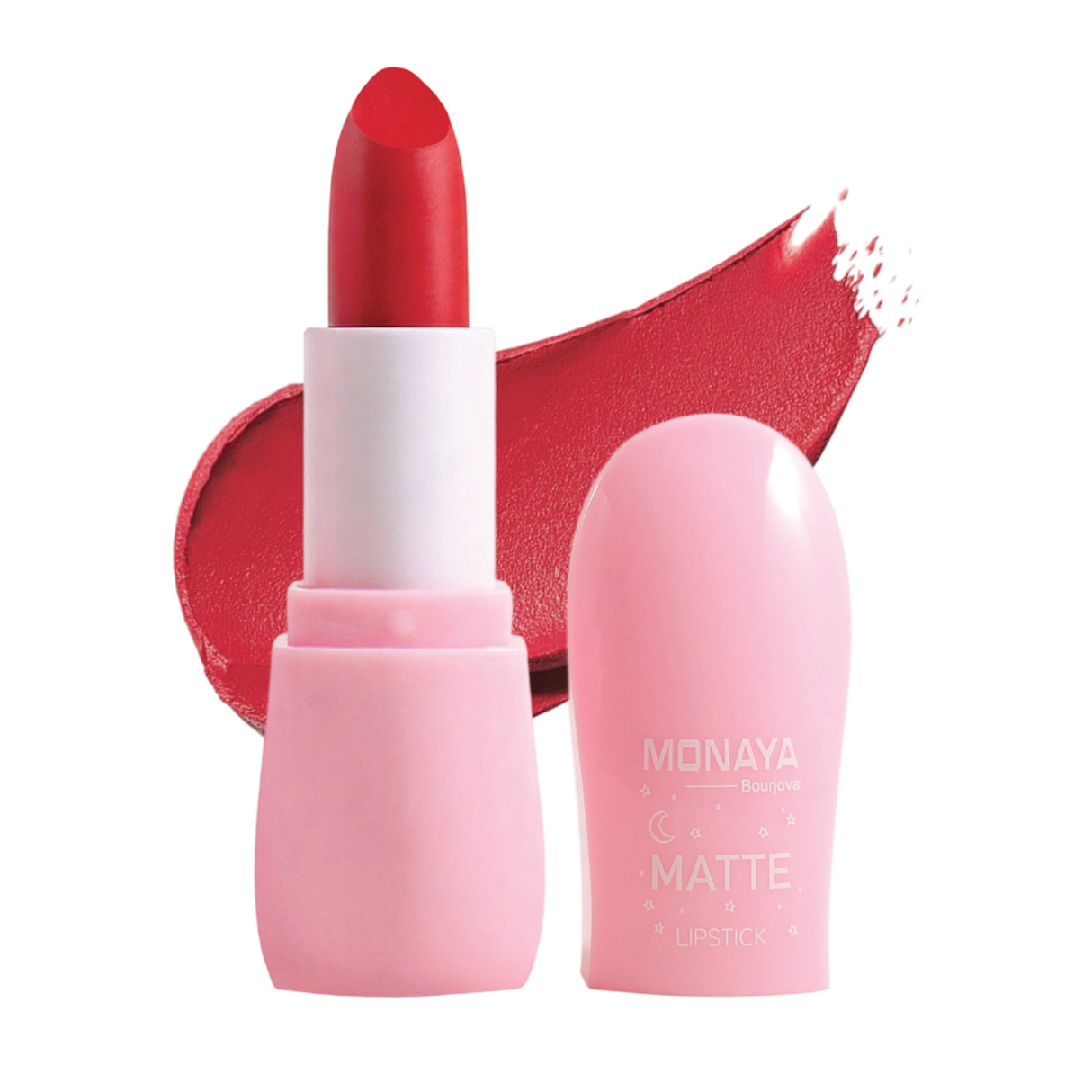 Monaya Bourjova Matte Lipstick, 12 Shades, OSL-L013