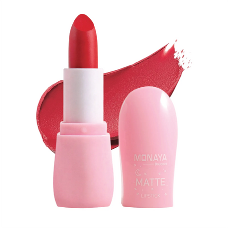 Matte Lipstick, Bold, Long-Lasting, Highly Pigmented - 12 Shades - L013
