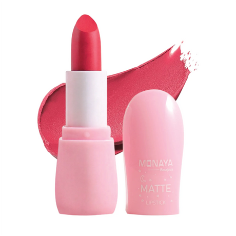 Matte Lipstick, Bold, Long-Lasting, Highly Pigmented - 12 Shades - L013