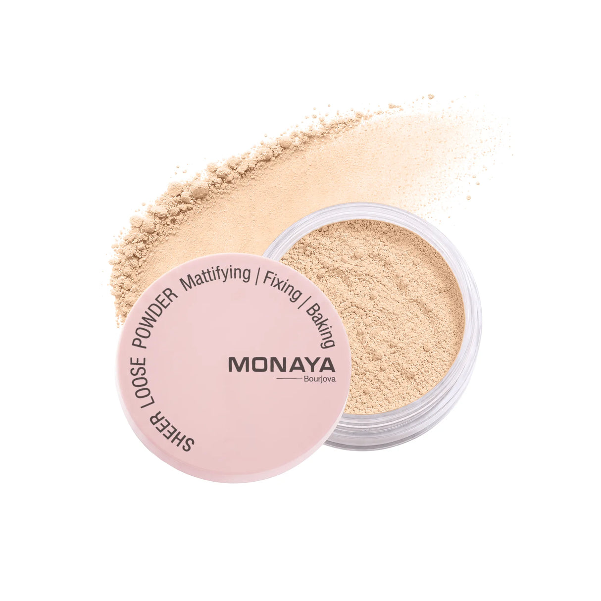 Sheer Loose Powder– Ultra-Lightweight Setting Powder, Natural Soft-Focus Finish, Oil Control, Vegan & Cruelty-Free - LP002