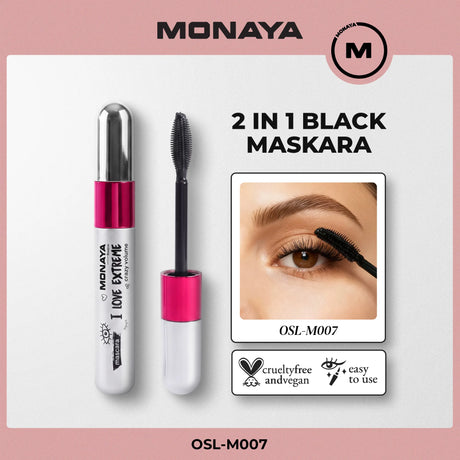 Extreme Volume Mascara, Long-Stay, Zero Clumps, M007