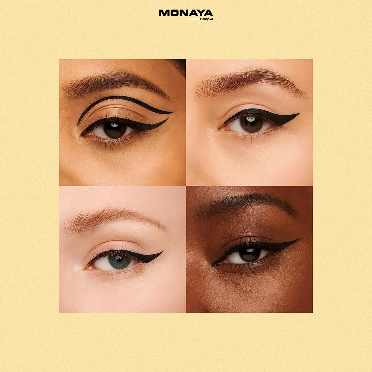 Waterproof Black Liquid Eyeliner – Intense Black, Long-Lasting, Precision Tip - N001