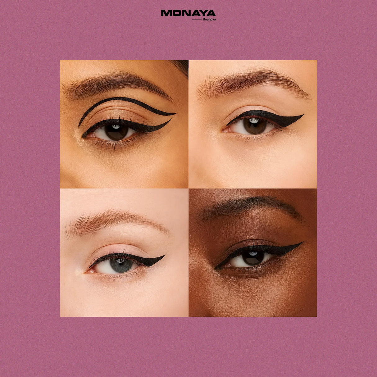 Liquid Eyeliner – Intense Black, Long-Lasting, Precision Tip for Sharp & Defined Eyes - N002