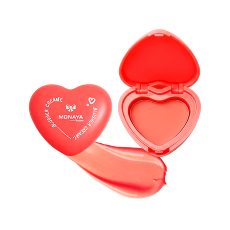 Silky Cream Liquid Blush, Long Lasting and Lightweight - S003