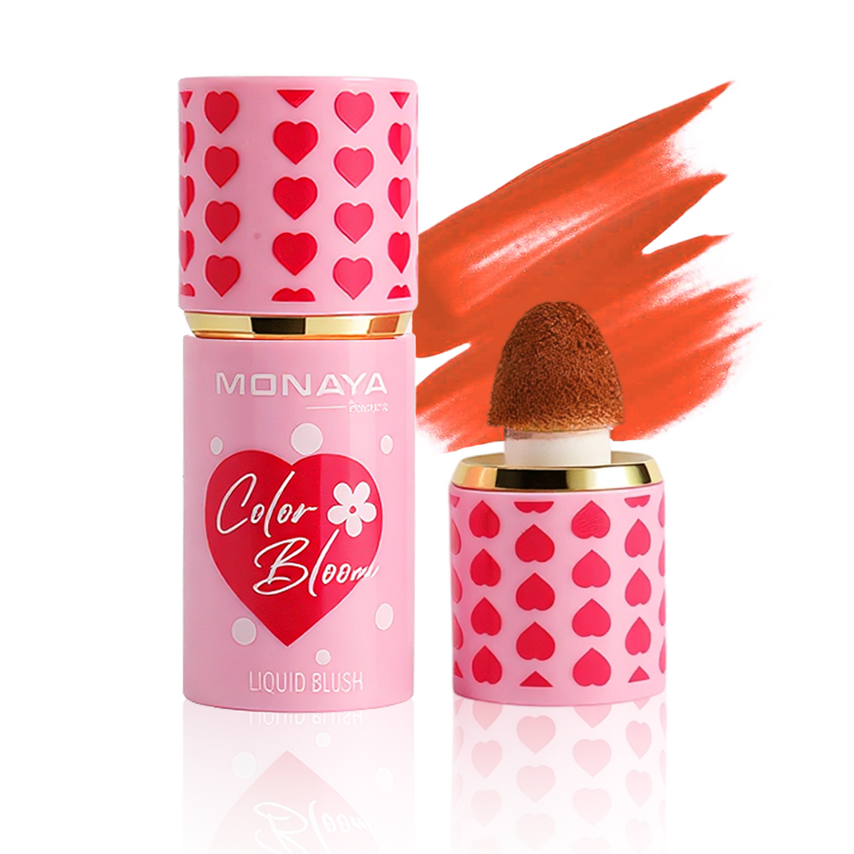 Monaya Color Bloom Matte Liquid Blush, 8 Shades, OSL-S004