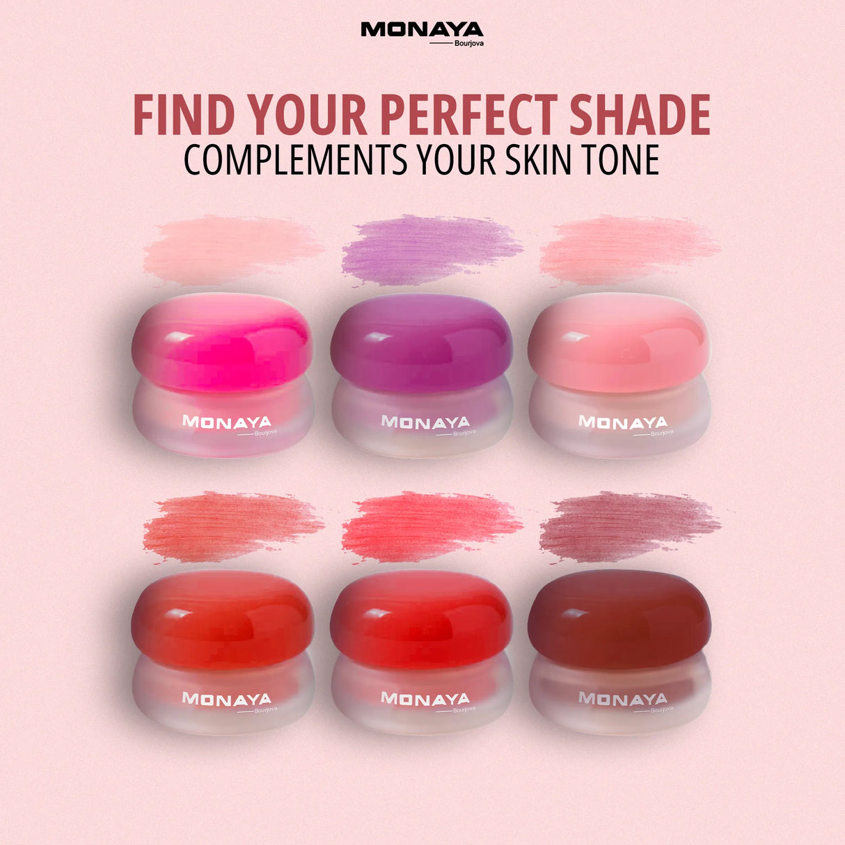 Velvet Touch Mousse Blush - 6 Soft Shades - S005