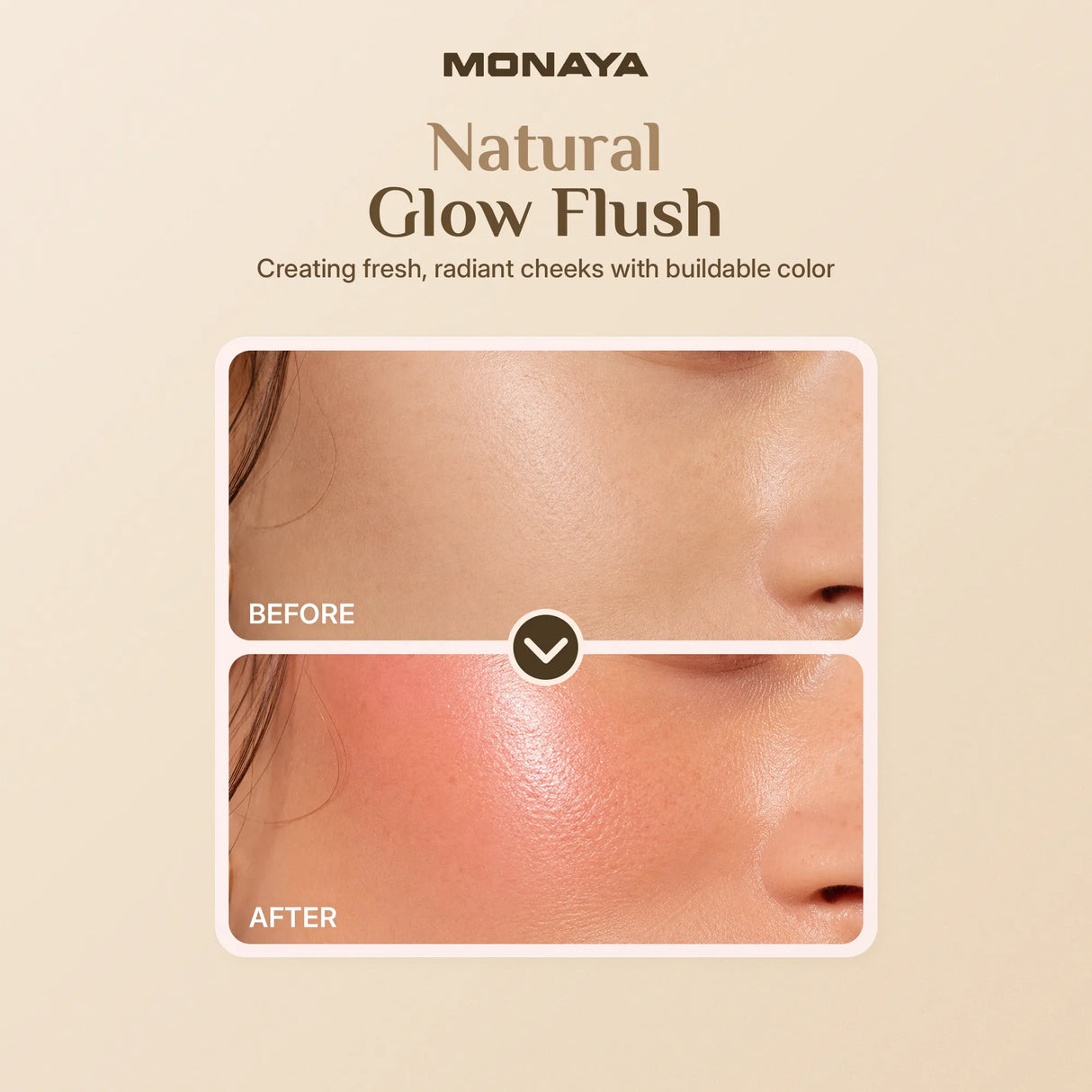 Instant Liquid Blush – Lightweight Liquid Formula with Natural Glow - S008