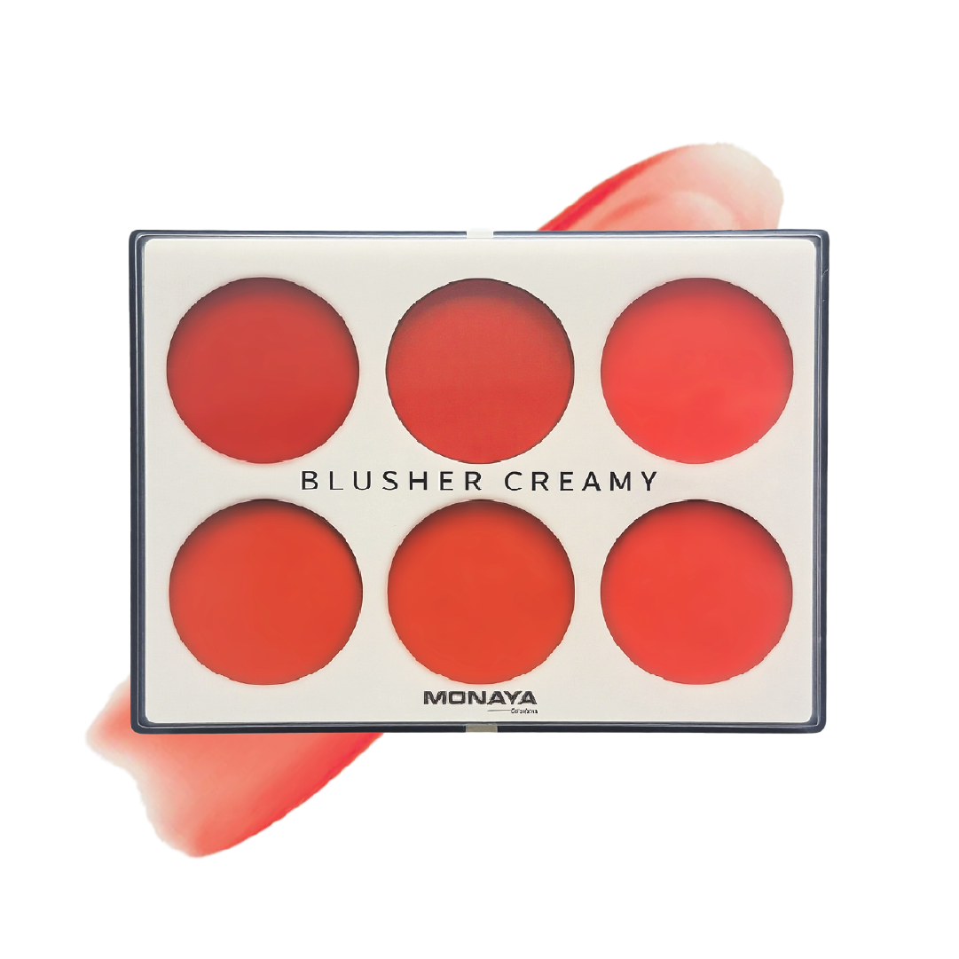 Monaya Velvet Glow Cream Blush, 6 Shades, OSL-S001