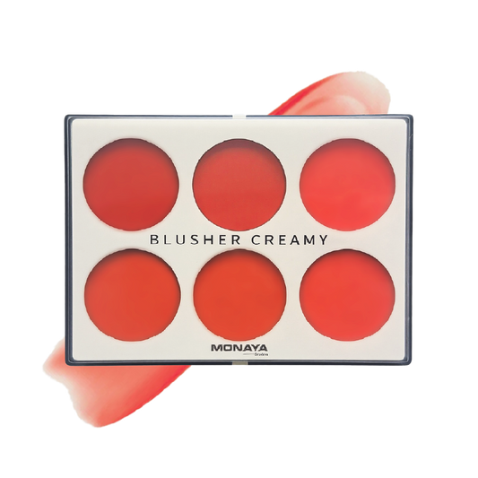 Monaya Velvet Glow Cream Blush, 6 Shades, OSL-S001