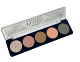 Monaya Y002 Purer Palette Shadow, Long-Lasting Blendable Natural Colors, Make Up Eye Shadows Cosmetics Gift Kit - 5 color