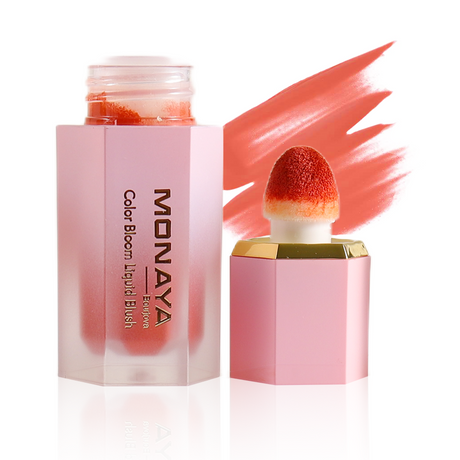 Monaya Velvet Glow Liquid Blush, 8 Shades, OSL-S002